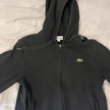 Lacoste zip-up hoddie
