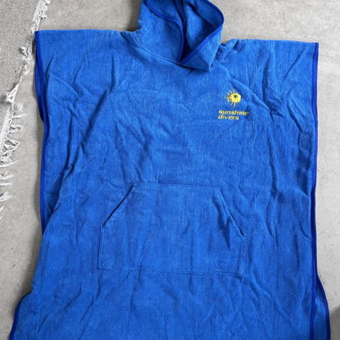 Poncho de bain Sunshine Divers Bleu