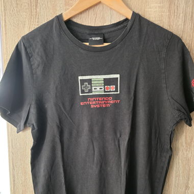 T-Shirt Nintendo Schwarz