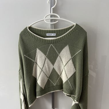 Gestrickter Pulli