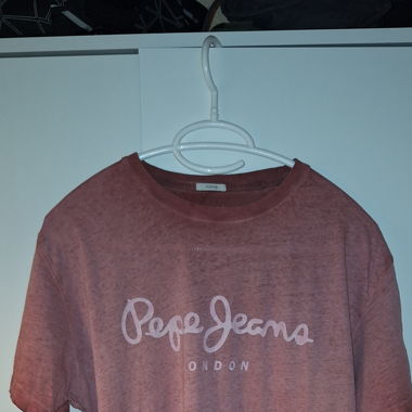 T shirt bordeau clair