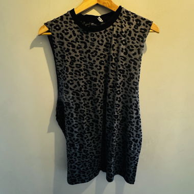 Top leopardato ASOS DESIGN