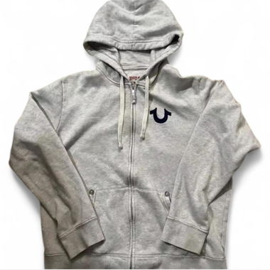 True Religion Y2K Zip Hoodie