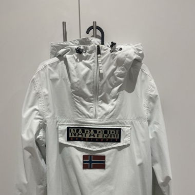 Napapijri Regenjacke/Anorak, Weiss, Gr. M