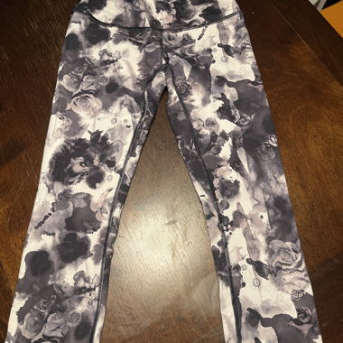 Leggings à motif floral
