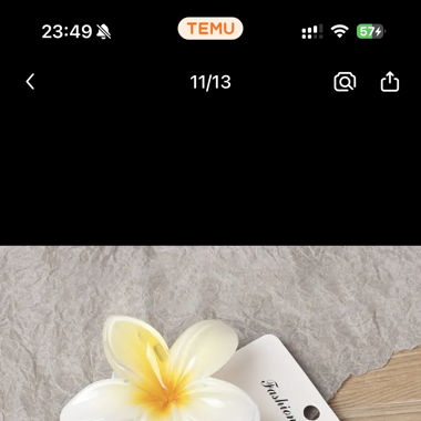 Hawaiian Flower Haarband Set - Weiss