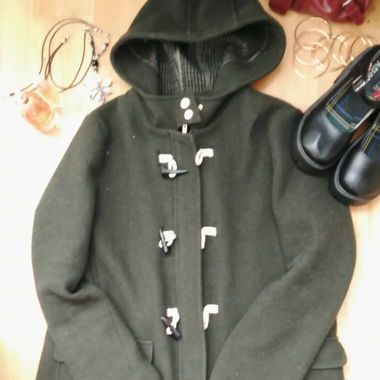 Veste vert hiver