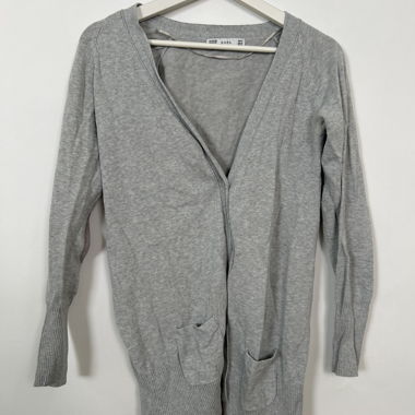 Zara-Grau-Cardigan