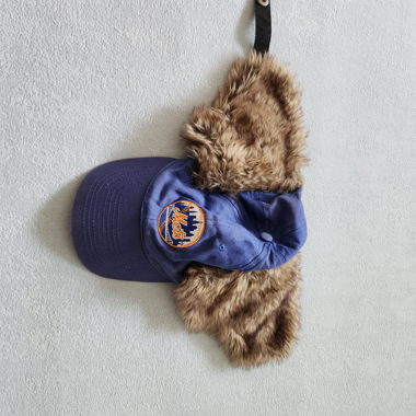 Gefütterte Winterkappe New York Mets
