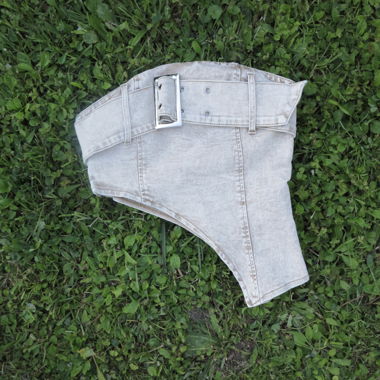 Beige Korsett-top