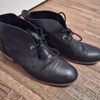 Haghe Leder Stiefeletten 41