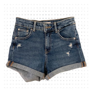 Denim minishorts