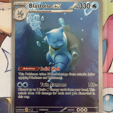 Blastoise ex Pokemon Karte