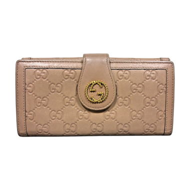 GUCCI Interlocking Guccissima Bifold wallet