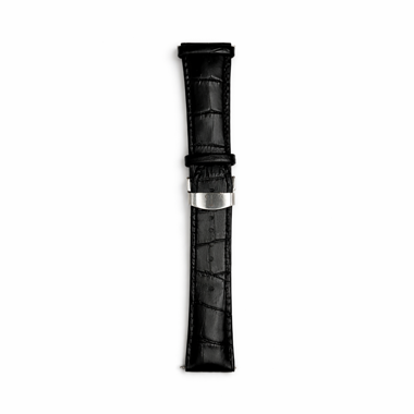 Krokodilgeprägtes Uhrenarmband 20mm