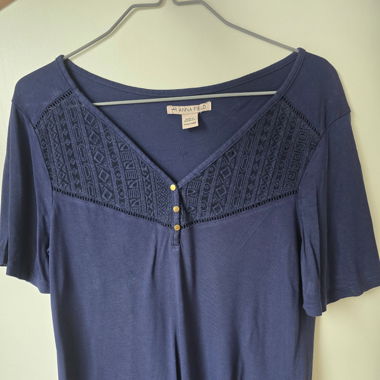Blouse bleue Anna Field