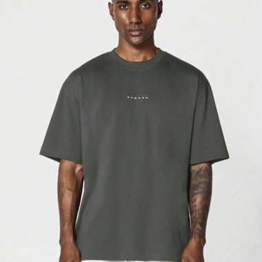 Grey T-Shirt with motif 