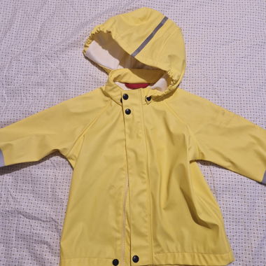 Veste de pluie jaune à capuche Reima 92 cm