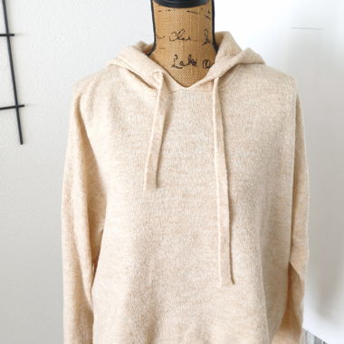 Felpa beige da donna  Tagl. XL