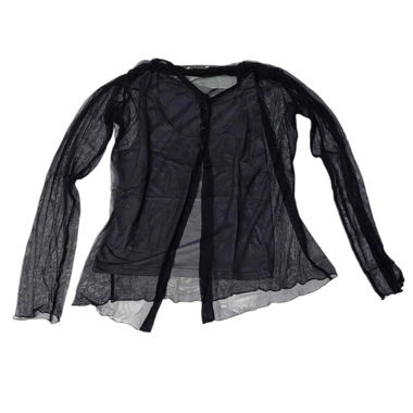 Top in mesh stratificato anni '90