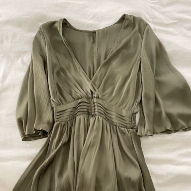 Zara Dress Olive