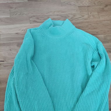 Pullover türkis