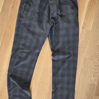 Checkered Chino Pants