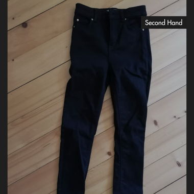 Schwarze Denim.co Jeans