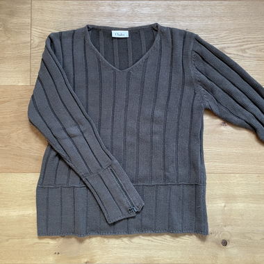 Gestreifter Pullover