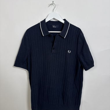Fred Perry navy polo shirt