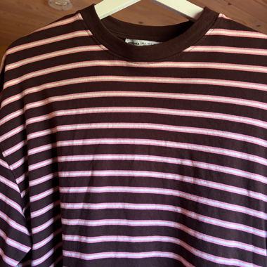 Bershka Striped Long-Sleeve Shirt