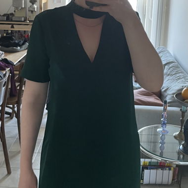 Abito Zara Woman verde