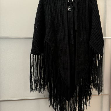 Black poncho