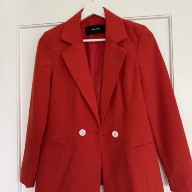 Red blazer 