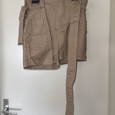 Pantaloncini beige
