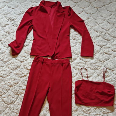 set Blazer , pantalon et top 