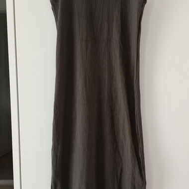 Robe verte kaki 34