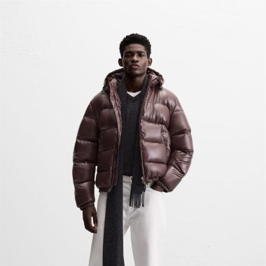 Daunenjacke Bordeaux