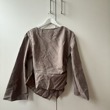 Braune Bluse
