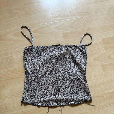 Top leopard Bershka