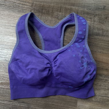Reggiseno sportivo lilla