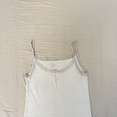 White tank top