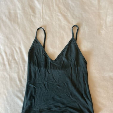 Crop top kaki femme