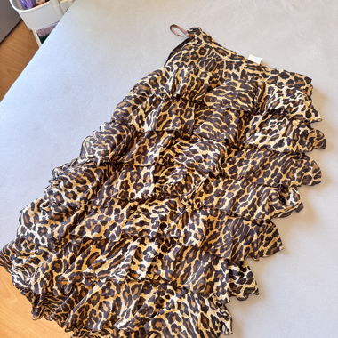 Leopard Print Skirt