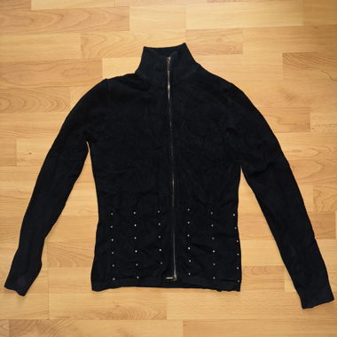 cardigan élégant des années 2000 avec strass