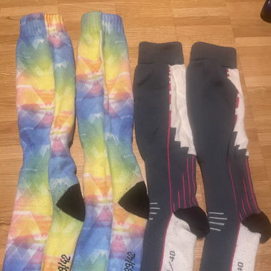 Decathlon ski socks, 2 pairs
