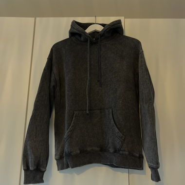 Basic Hoodie dunkelgrau