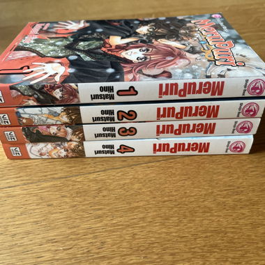 Merupuri Manga Volumes 1-4
