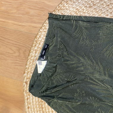 Mango Hose dunkelgrün