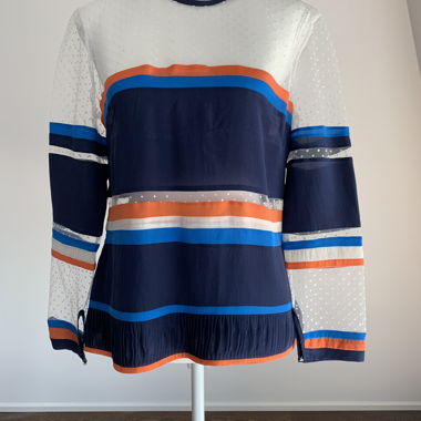 EMMA COOK top en soie S/M